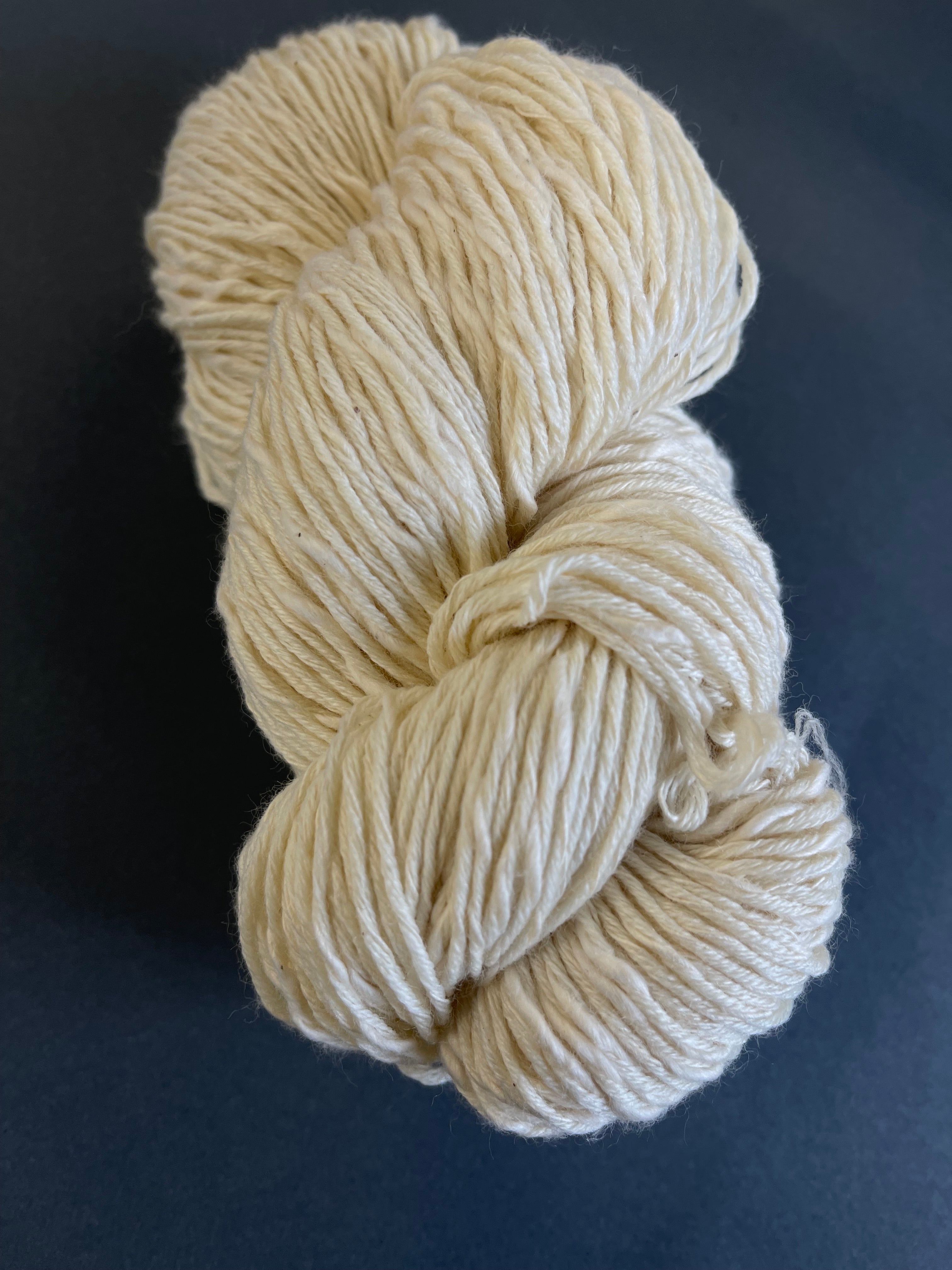 Undyed 60% Extrafine Merino Wool Yarn + 40% Flamed Cotton (Gospel) –  ilfilorossoyarns