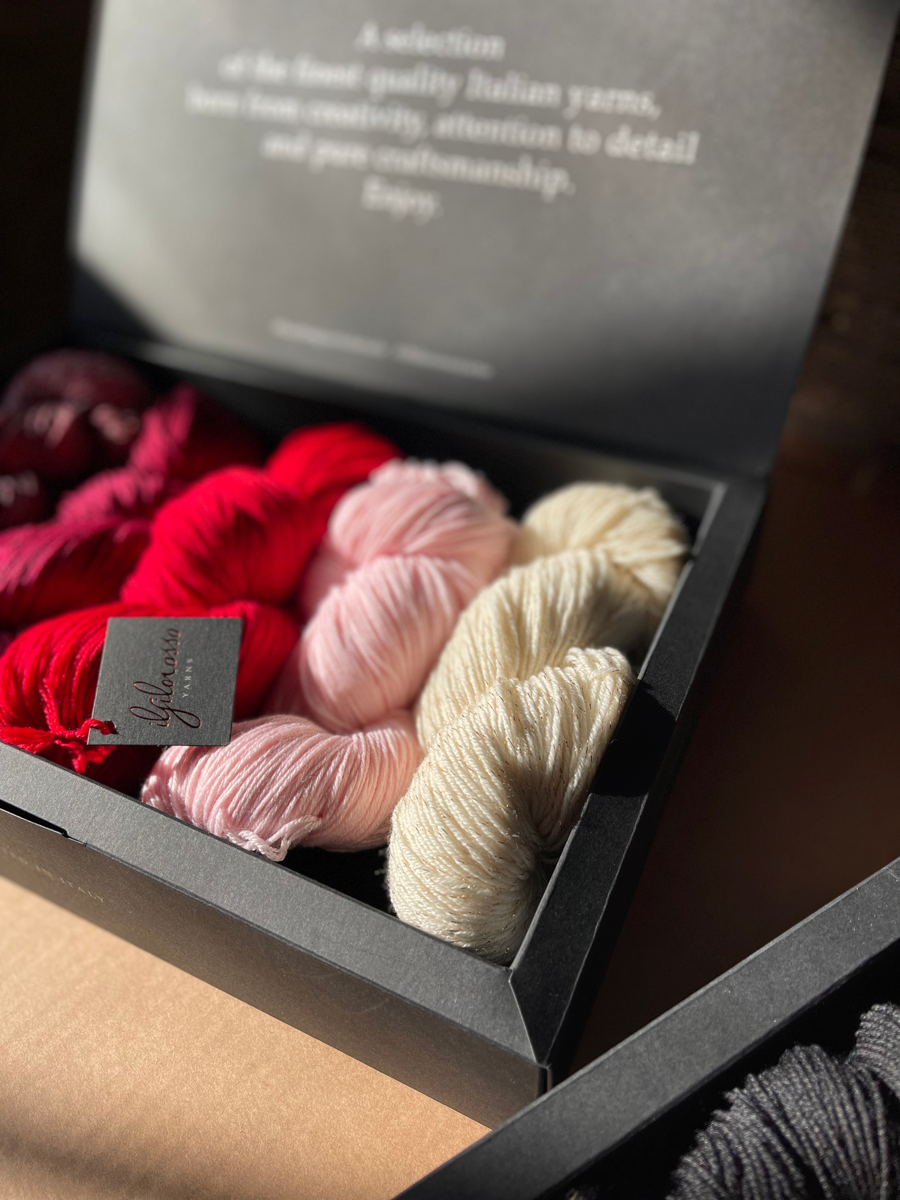 box merino wool luxury lurex