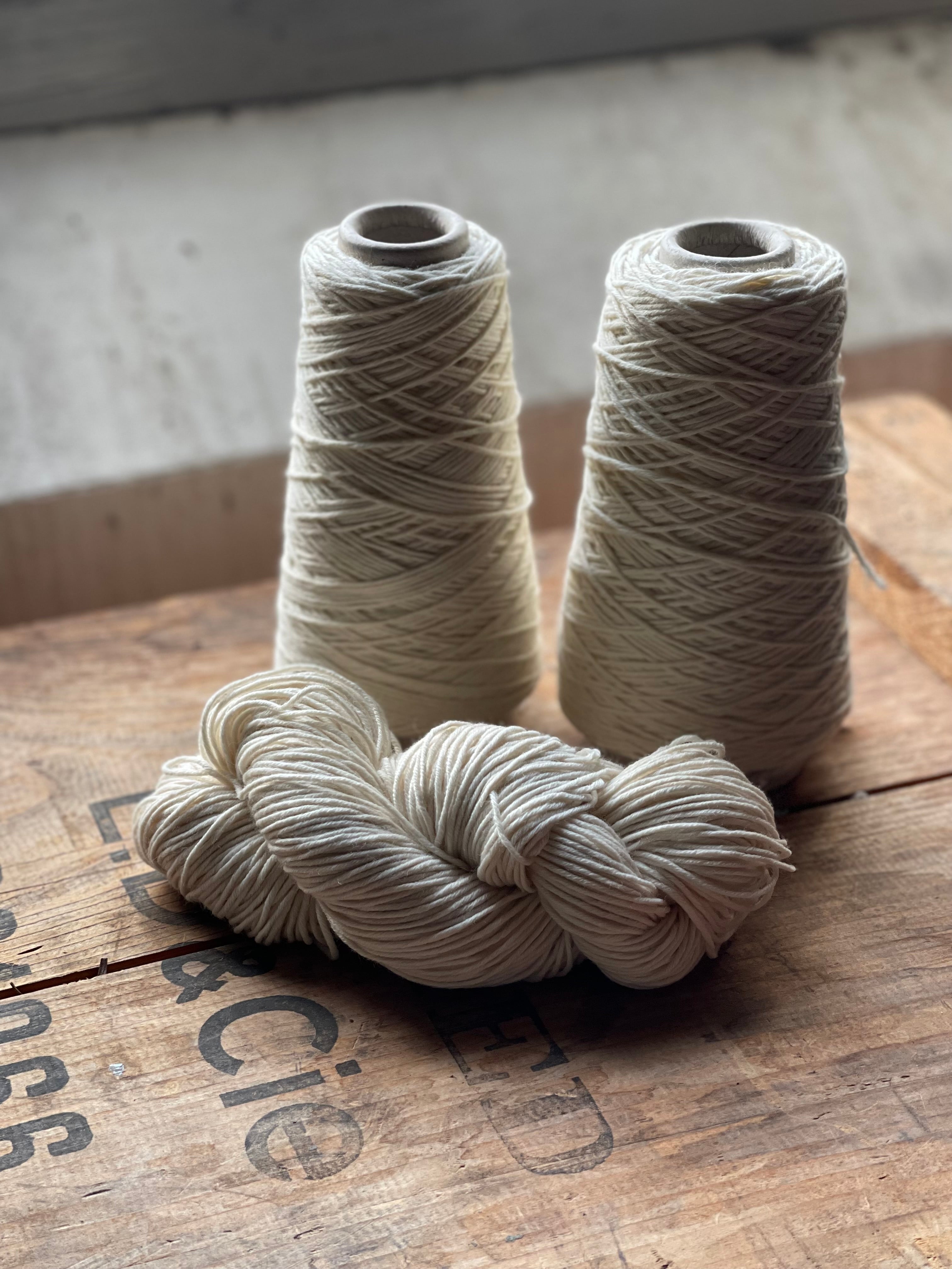 Undyed 100% Fine Merino Wool Yarn for felted effect (Allegro